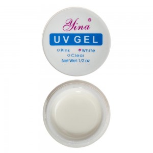  Gel for nail extension WHITE LINA 15 ml. -(352)
