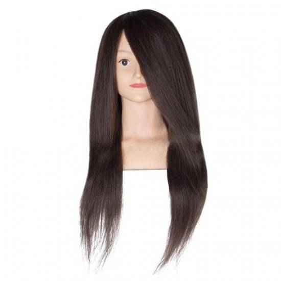 Head for modeling 4-PN-ZG natural black with shoulders, 58399, Hairdressers,  Health and beauty. All for beauty salons,All for hairdressers ,Hairdressers, buy with worldwide shipping