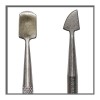Empurrador H-2682 12,7x0,9cm espátula machado (pequeno)-59275-China-Ferramentas de manicure