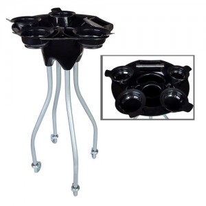  Stand for brushes and bowls 2319 (black)
