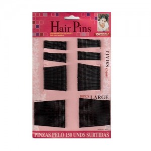 Invisible hair clips 150pcs on a sheet