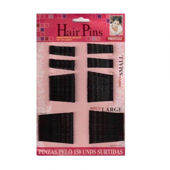 Invisible hair clips 150pcs on a sheet, 57569, Hairdressers,  Health and beauty. All for beauty salons,All for hairdressers ,Hairdressers, buy with worldwide shipping