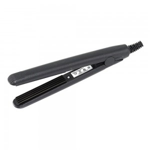 Flat iron mini BY 203 corrugated, curling iron gorfe TL-9018, corrugated, compact, for travel, tongs corrugated