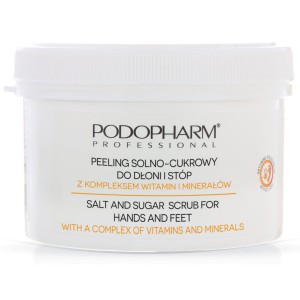  Peeling sucre-sel PODOPHARM aux vitamines et minéraux 600 g (PP27)