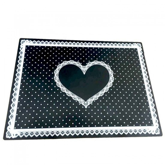 Siliconenmat 40x30 cm met polssteun, set, zwart, gemakkelijk schoon te maken, acetonbestendig-2898-Китай-Verbruiksartikel