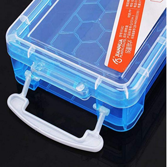 Plastic box with lid R585, LAK180, 18975, Containers,  Health and beauty. All for beauty salons,All for a manicure ,All for nails, buy with worldwide shipping