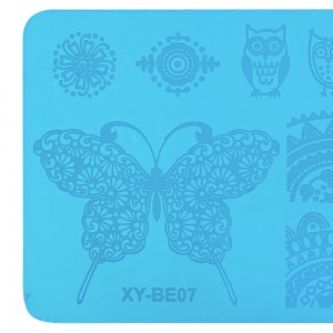  Metal stencil for stamping 6*12 cm XY-BE07 ,MAS025