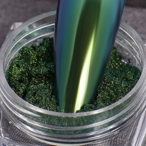 Einreiben für die Nägel SUPER CHROME Nr. 4 Chameleon Pigment