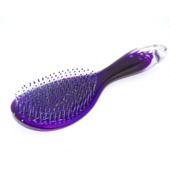 Peigne 1499 plastique violet (manche transparent)-57843-Китай-Pour les coiffeurs