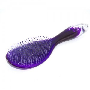  Peine 1499 plastico violeta (mango transparente)