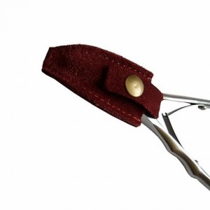 CT-04 Etui für Profi-Cutter mit Knopf (Leder)