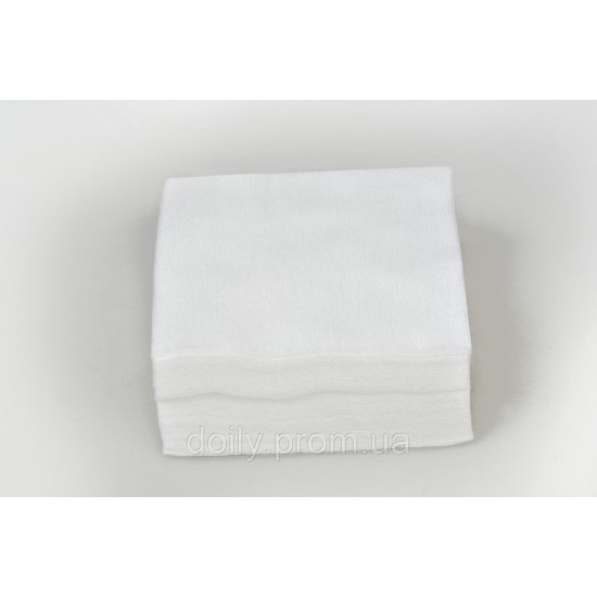 Napkins in a pack of Panni Mlada® 15x15 cm (100 PCs/pack) from Spunlace 40 g/m? Texture: smooth, mesh, 33847, TM Panni Mlada,  Health and beauty. All for beauty salons,All for a manicure ,Supplies, buy with worldwide shipping