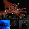 Пигмент цветной, в баночках, светящийся при УФ свете., Ubeauty-NP-08, Декор и дизайн ногтей,  Все для маникюра,Декор и дизайн ногтей ,  купить в Украине