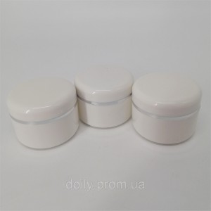  Cosmetic jars Panni Mlada (42 pcs/pack) Volume: 15 g Colour: white