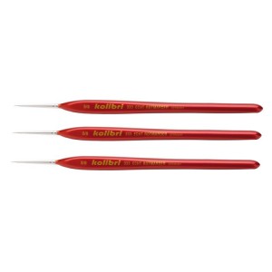 Set of brushes Kolibri 333 No. 5/0 marten, 3 pcs