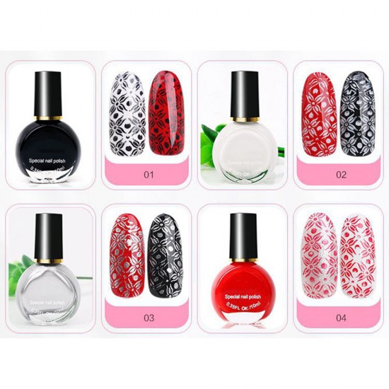 The nail Polish for stamping NAIL KAND 10 ml. BLACK ,LAK028, 17988, Paint for stamping,  Health and beauty. All for beauty salons,All for a manicure ,All for nails, buy with worldwide shipping