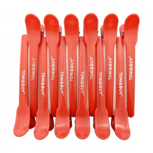  Hair clips SOLID (12pcs) 10x2.3cm