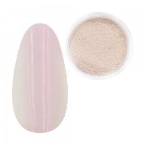 Pearl rub with a PINK tint. Full to the brim, convenient for the master container. Factory packaging