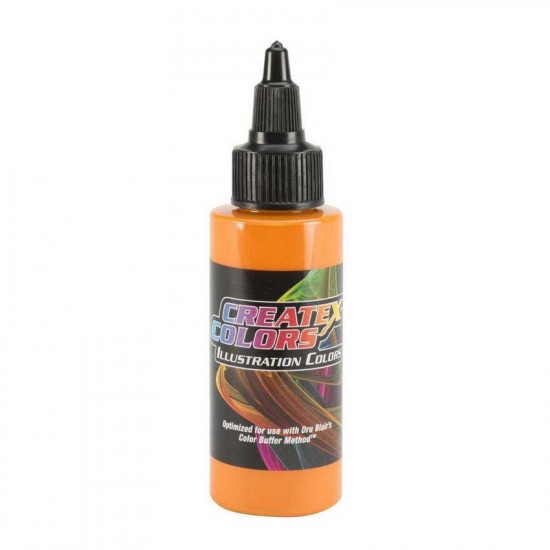 Createx Illustration Orange Opaque 5071-02, 60 ml-tagore_5071-02-TAGORE-Peintures aérographe