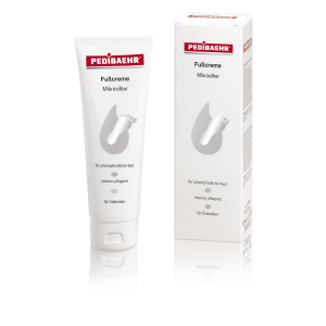 Foot cream with microsilver 125 ml Pedibaehr for the care of dry and sensitive skin