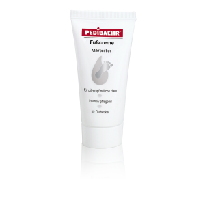 Fußcreme mit Mikrosilber 30 ml Pedibaehr zur Pflege trockener und empfindlicher Haut