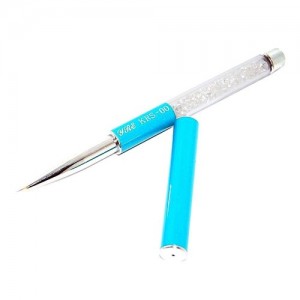  Paint brush 5ml (folding blue handle with decor)