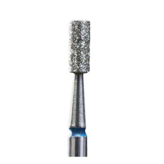 Diamond cutter Cylinder blue EXPERT FA20B025/6K-33187-Сталекс-Tips for manicure