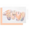 Décor pour les ongles Paillettes hexagonales, multicolores pour la conception des ongles n ° 23-2630-Ubeauty Decor-Décoration et conception dongles