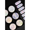 Décor pour les ongles Paillettes hexagonales, multicolores pour la conception des ongles n ° 23-2630-Ubeauty Decor-Décoration et conception dongles