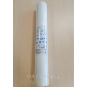  Folhas descartáveis em rolo Doily 0,6x50 m de spunbond 25g/m2