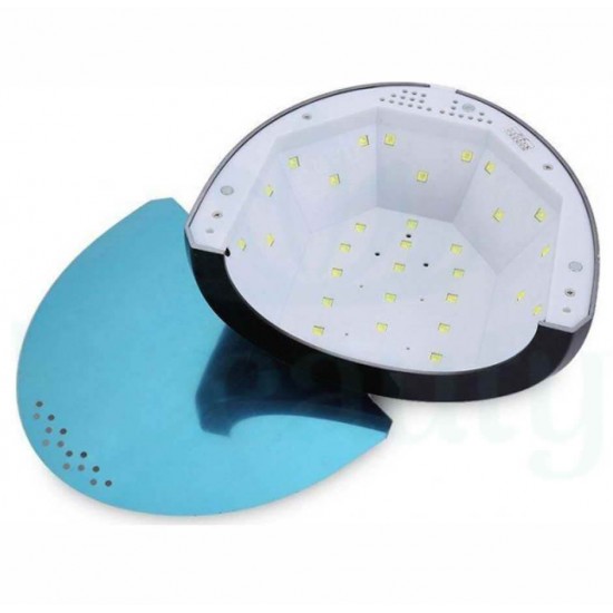 Лампа для полимеризации гелей, полигелей, наращивания ногтей Sun One черная UV LED  48W/24W. Сан 1, UBeauty-HL-02_04, Лампы для ногтей,  Все для маникюра,Лампы для ногтей ,  купить в Украине