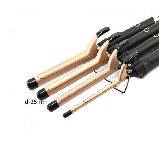 Curling iron CL-667 d-25mm, for creating perfect curls, ceramic coating, high-quality fixation of the curl, ergonomic design, works from the network, 60639, Electrical equipment,  Health and beauty. All for beauty salons,All for a manicure ,Electrical equ