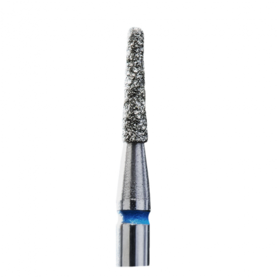 Diamond cutter Truncated cone blue EXPERT FA70B018/8K-33217-Сталекс-Tips for manicure