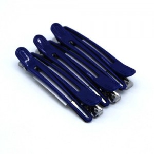  Haarclip gecombineerd 6st (blauw)