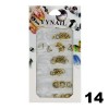 Nail art decor metal on a large blister (assorted), 59892, Nails,  Health and beauty. All for beauty salons,All for a manicure ,Nails, buy with worldwide shipping