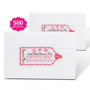 Packaging of hard lint-free napkins, MAS055MIS050