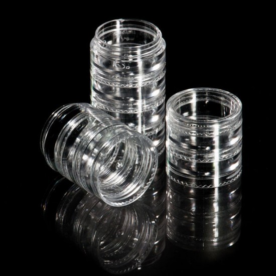 Jar rolls for rhinestones, 10 pieces, KOD085-B01143-16667--Container