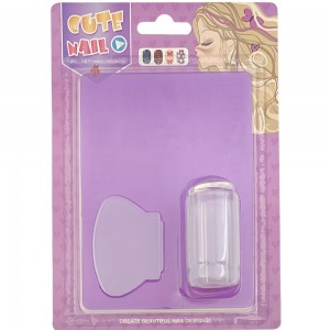  Stamping kit with large plastic stencil ,MAS095-(5219)