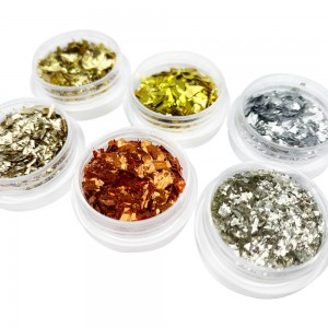  Set MULTICOLOR mica 6 potjes