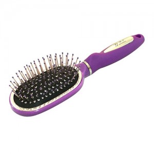  Massage comb round (metal tooth)