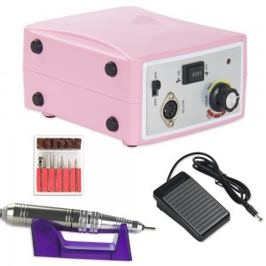 Professioneel apparaat voor manicure en pedicure ZS-701 65W 45000 rpm Roze