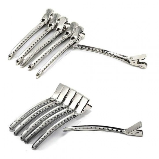 Hair clip ZV-6 (metal/6pcs), 57550, Hairdressers,  Health and beauty. All for beauty salons,All for hairdressers ,Hairdressers, buy with worldwide shipping