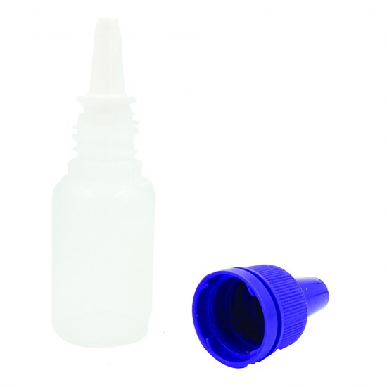 Bottle of 12 ml with a purple cap, FFF-16634--Container