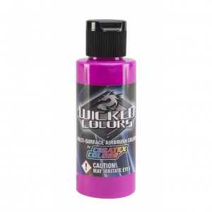  Wicked Fluorescent Raspberry (rojo oscuro fluorescente), 60 ml