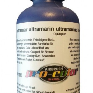 Pro-color 61010 dekkend ultramarijn, 125 ml