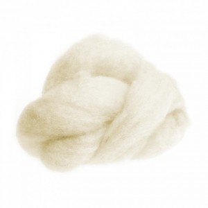 Schafwolle 100 gr. Pedibaehr schützt vor Druck, nimmt Feuchtigkeit in der Interpalcine-Umgebung auf, reduziert Schwitzen