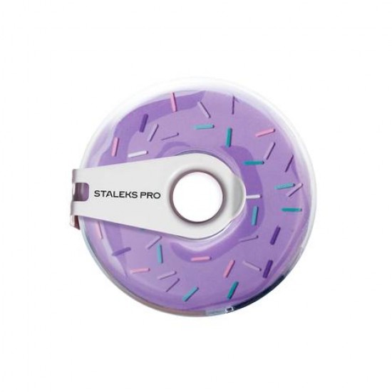 ATB-240 File-tape de remplacement avec clip Bobbi Nail grain 240 (8 m) dans un étui en plastique Donut Staleks-33576-Сталекс-Limes jetables remplaçables pour limes