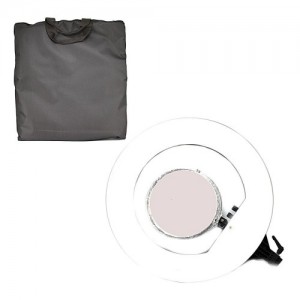 Лампа для визажиста кольцевая с зеркалом PLH-480L (штатив в наборе) Напольная кольцевая Beauty-лампа