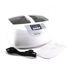 Ultrasone sterilisator CD-4820, ultrasone reiniger, 2500 ml, een apparaat voor het steriliseren van verschillende instrumenten, voor manicure, mondstukken voor een frees