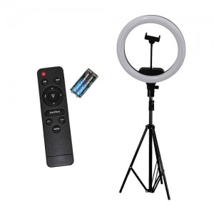  Lampe AL-33 ring 36W (34.5\34.5\6cm) avec télécommande (trépied inclus)